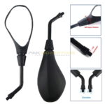 BMW STYLE MOTORCYCLE SIDE REAR VIEW MIRROR - Image 4