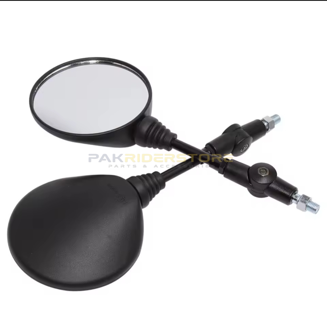 Picsart_26-06-17_09-42-36-298 UNIVERSAL MOTORCYCLE SIDE MIRROR ANTI-FALL FOLDING ROUND REAR VIEW MIRROR - Image 1