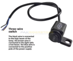 ON-OFF-ON 3-WAY LIGHT CONTROL SWITCH - MIRROR FITTING - Image 3