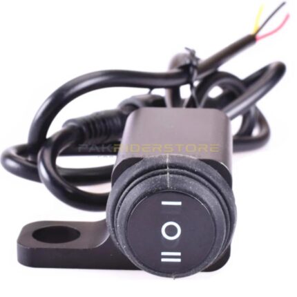 ON-OFF-ON 3-WAY LIGHT CONTROL SWITCH - MIRROR FITTING