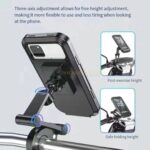 ADJUSTABLE 360° SWIVEL ROTATION MOTORCYCLE MOBILE HOLDER UNIVERSAL - TOUCH SCREEN CASES - Image 7