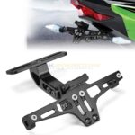 ADJUSTABLE CNC ALUMINUM TAIL TIDY (NUMBER PLATE BRACKET WITH LED LIGHT)