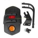 UNIVERSAL BLACK REAR FENDER BRACKET MUDGUARD - Image 5