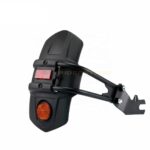 UNIVERSAL BLACK REAR FENDER BRACKET MUDGUARD - Image 3
