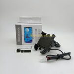 360 DEGREE ROTATION ADJUSTABLE MOTORCYCLE PHONE HOLDER WITH CHARGER (PH-02) - Image 6