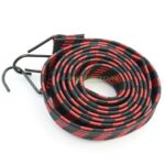 (3 PIECE) BUNGEE CORD ELASTIC RUBBER WITH HOOKS FOR MOTORCYCLE LUGGAGE BINDING - Image 3