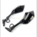 UNIVERSAL  MOTORCYCLE SIDE REAR VIEW MIRROR WITH LED - Image 4