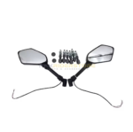 UNIVERSAL  MOTORCYCLE SIDE REAR VIEW MIRROR WITH LED - Image 6