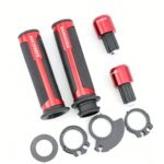 Motorcycle Handlebar Grips with Bar Ends - Image 3